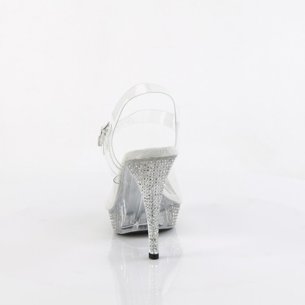 Fabulicious Pleaser Heel/ Competition Heel (Elegant 408) - Picture 2 of 6